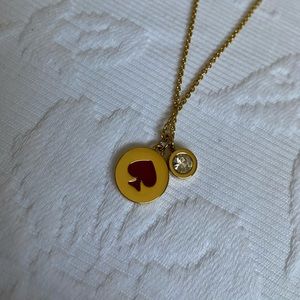 Kate Spade Gold Pendant Necklace